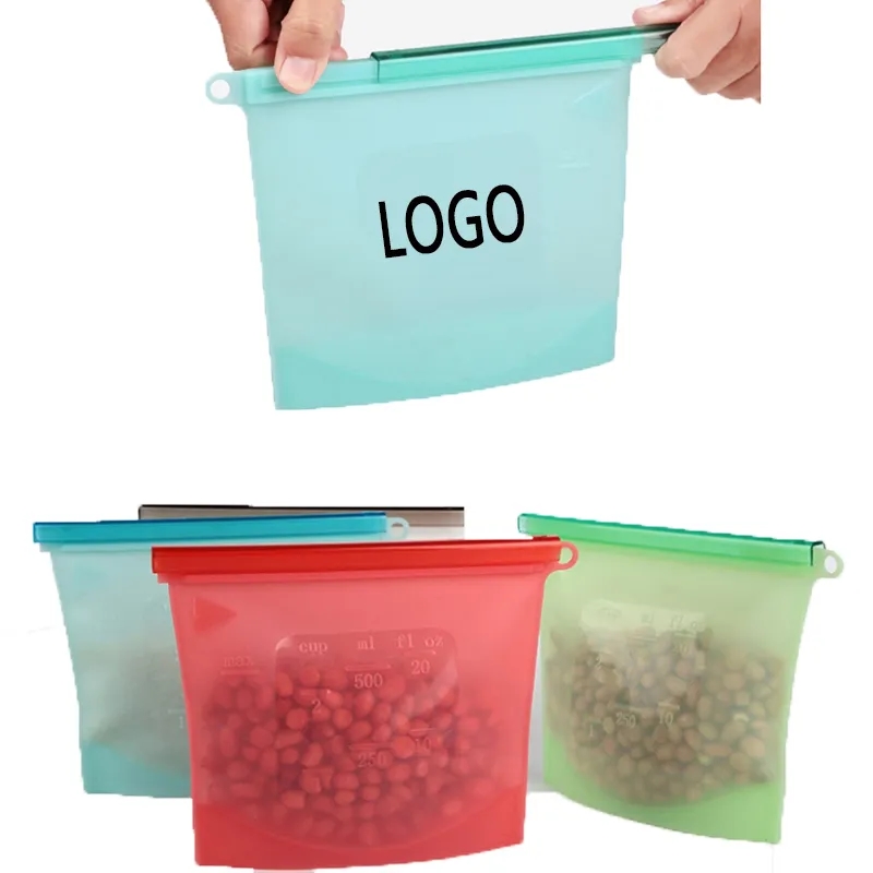 Silicone Reusable Food Storage Bag 2