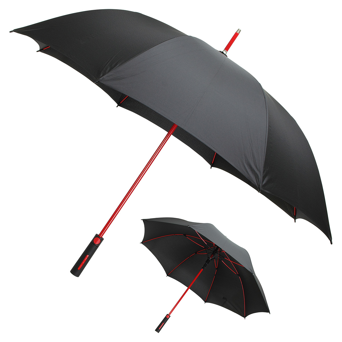 Parkside Auto-Open Umbrella with Contrasting Color Frame 11