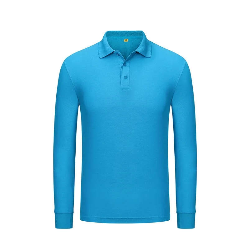 Custom Long Sleeve Stretch Tech Polo Shirt 7