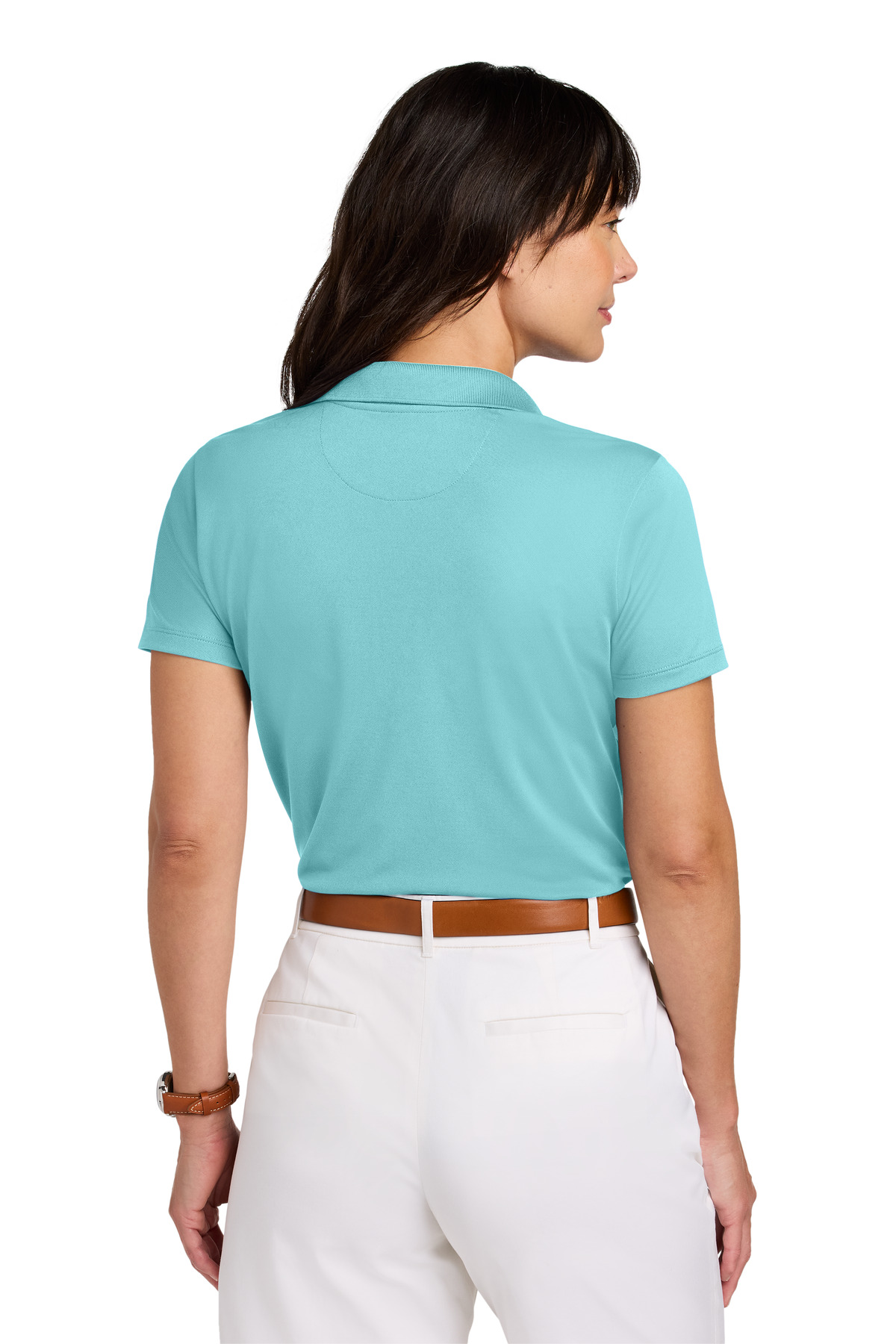 Brooks Brothers Women's Mesh Pique Performance Polo BB18221 8