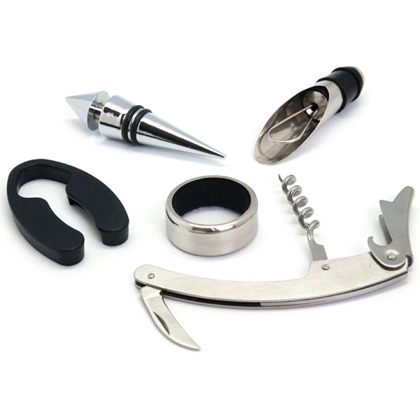 Mainz - 5 Piece Wine Bottle Tool Set 2