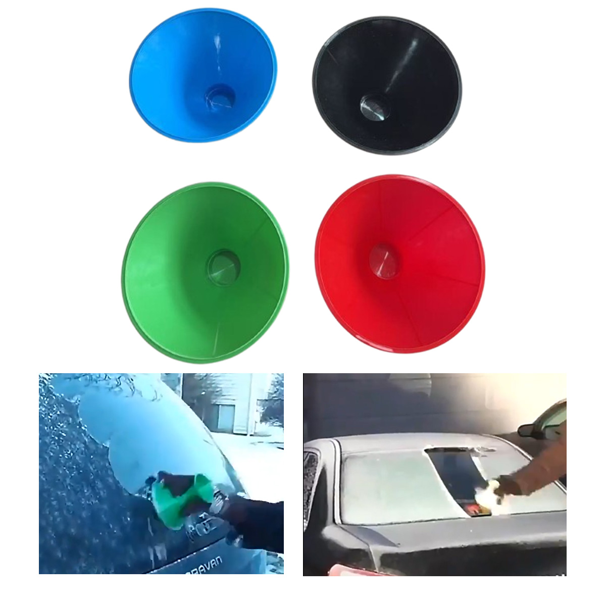 2-in-1 Portable Ice Scraper MOQ50 2