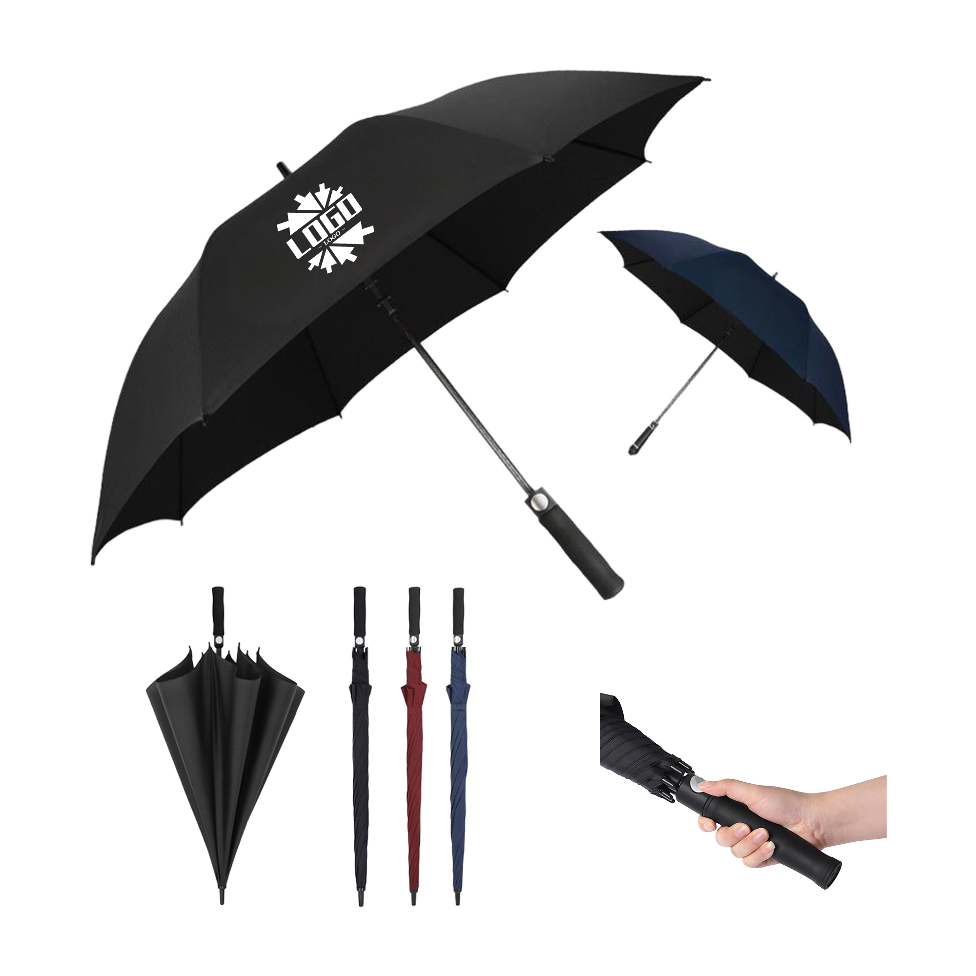 52" Large Golf Umbrella 2