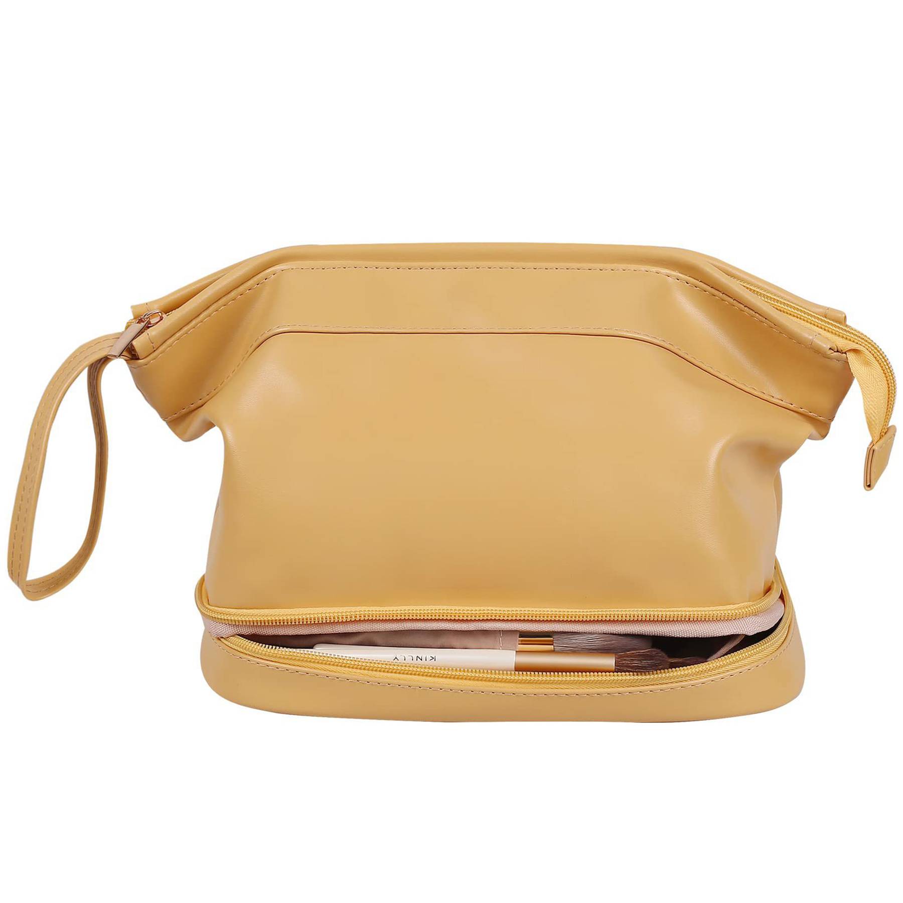 PU Leather Large Capacity Travel Cosmetic Bag for Women 1