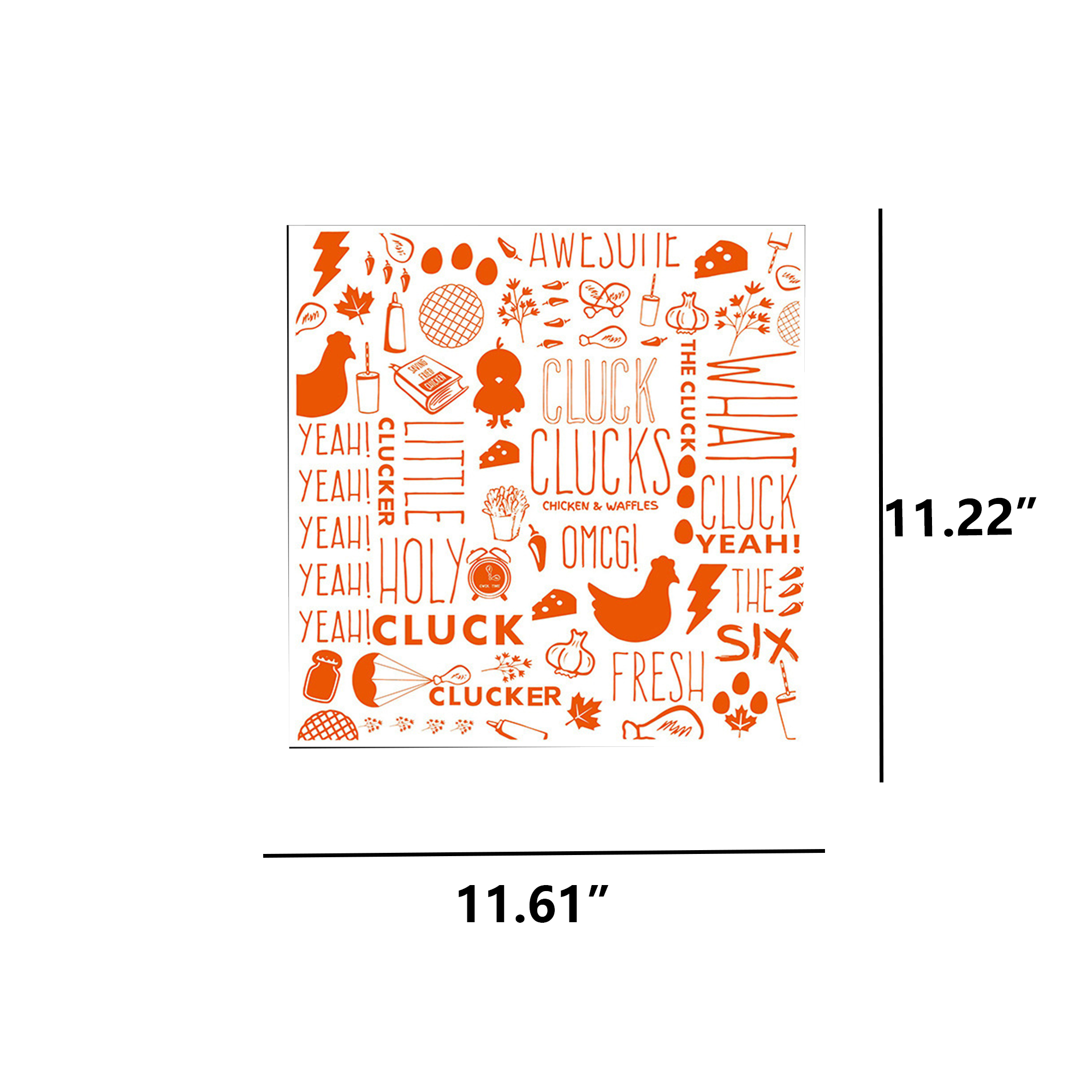 Anti-Oil Burger Packaging Paper 3