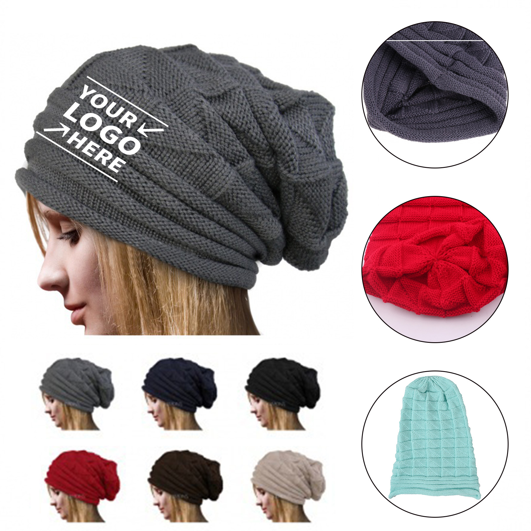 Soft Thin Warm Cable Cap 2