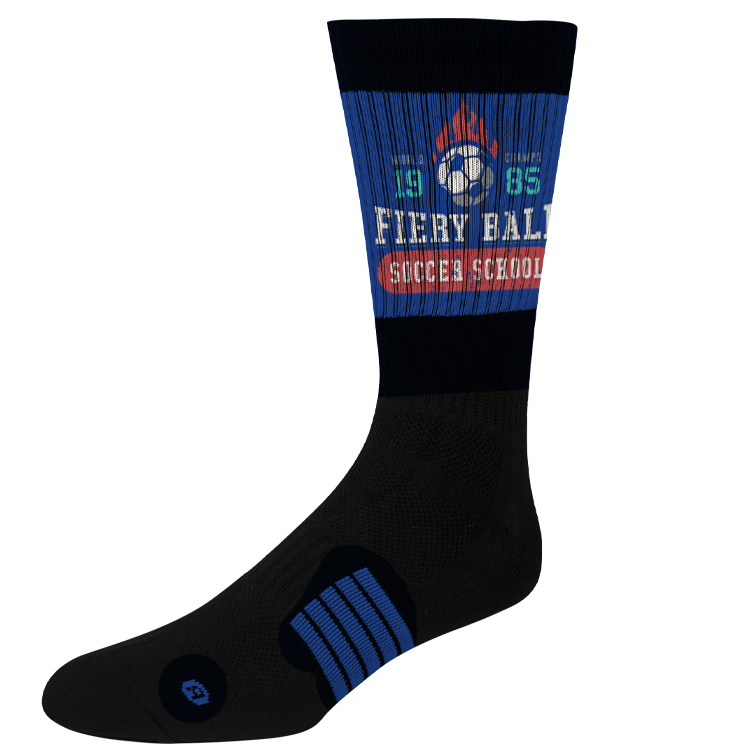 Black Sports Sock 2