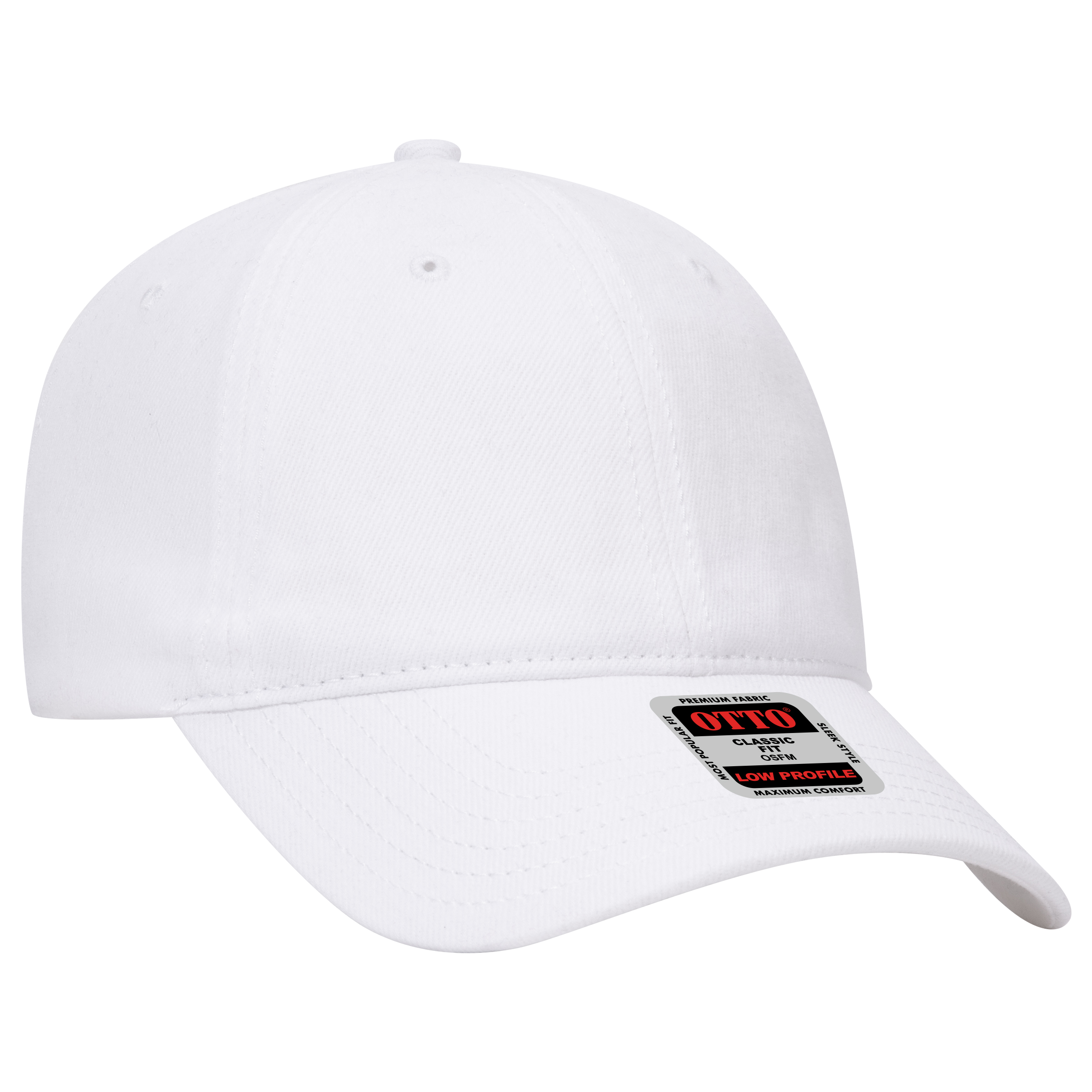 OTTO CAP® 6 Panel Low Profile Baseball Cap 24