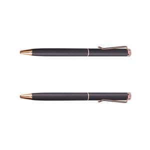 U Shaped Clip Signing Retractable Metal Pen 7