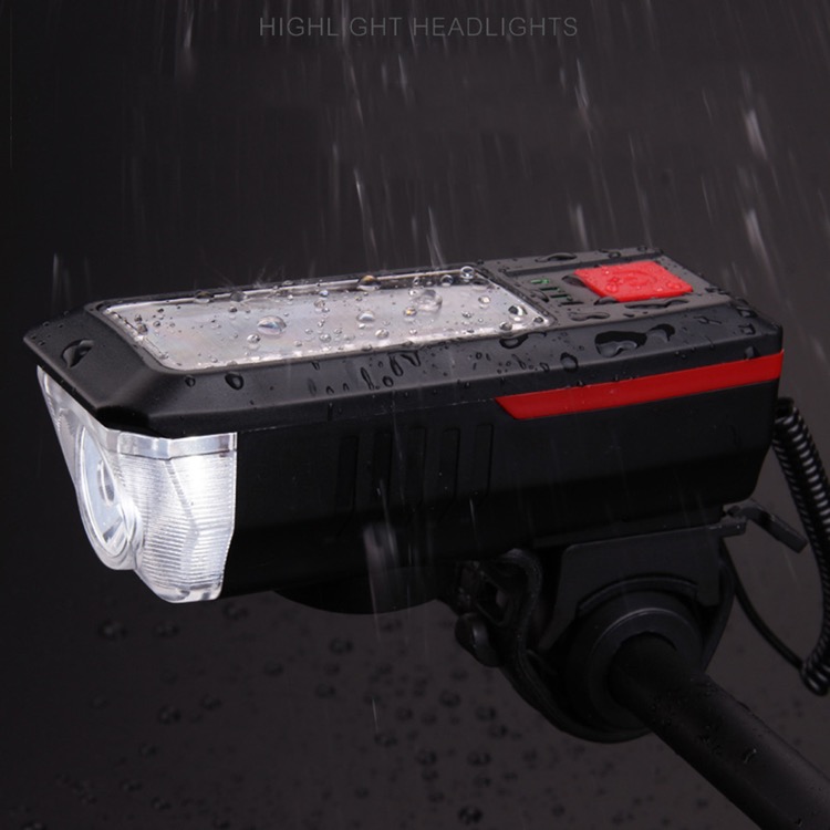 Solar rechargeable bicycle light 4
