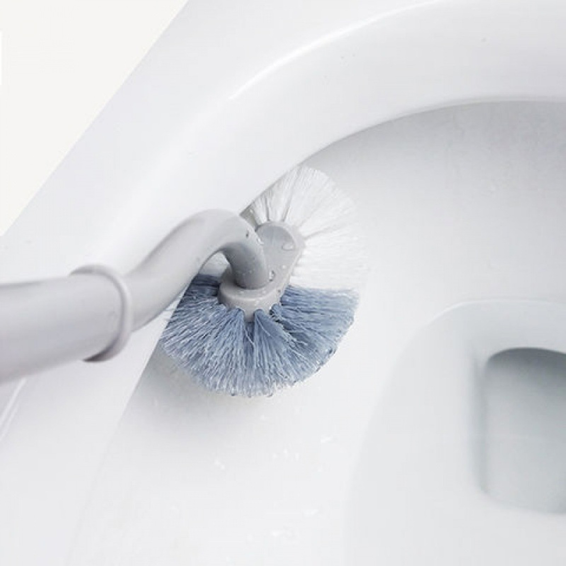 Soft Hair Plastic Toilet Brush 3