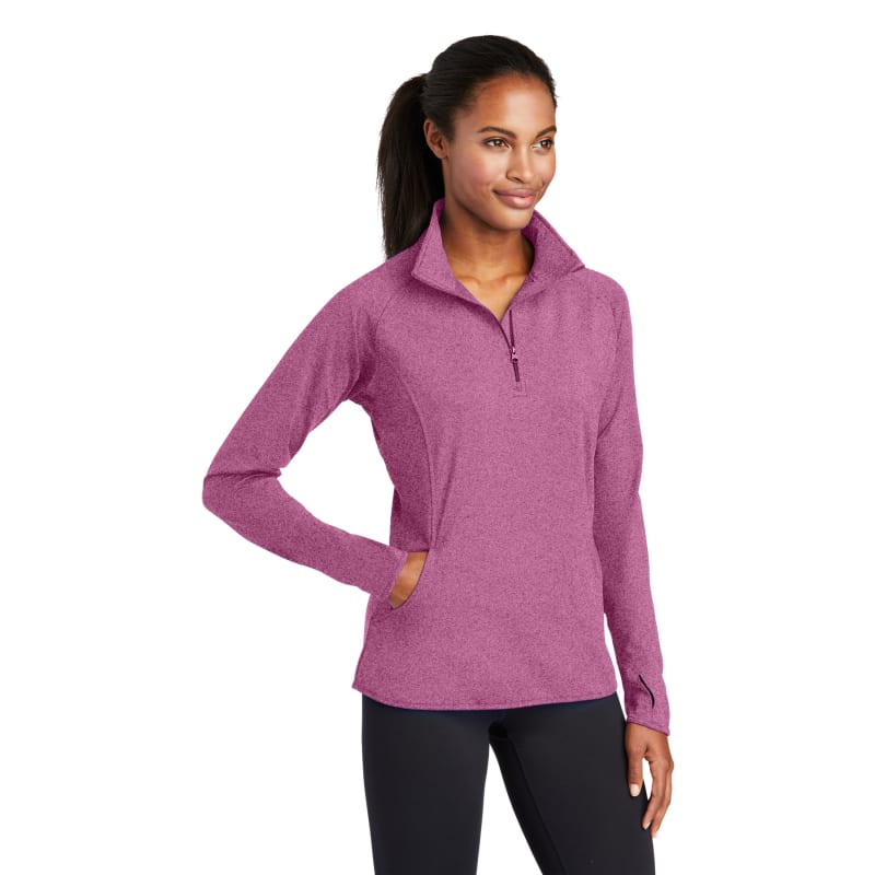 Sport-Tek Women's Sport-Wick Stretch 1/4-Zip Pullover. 102
