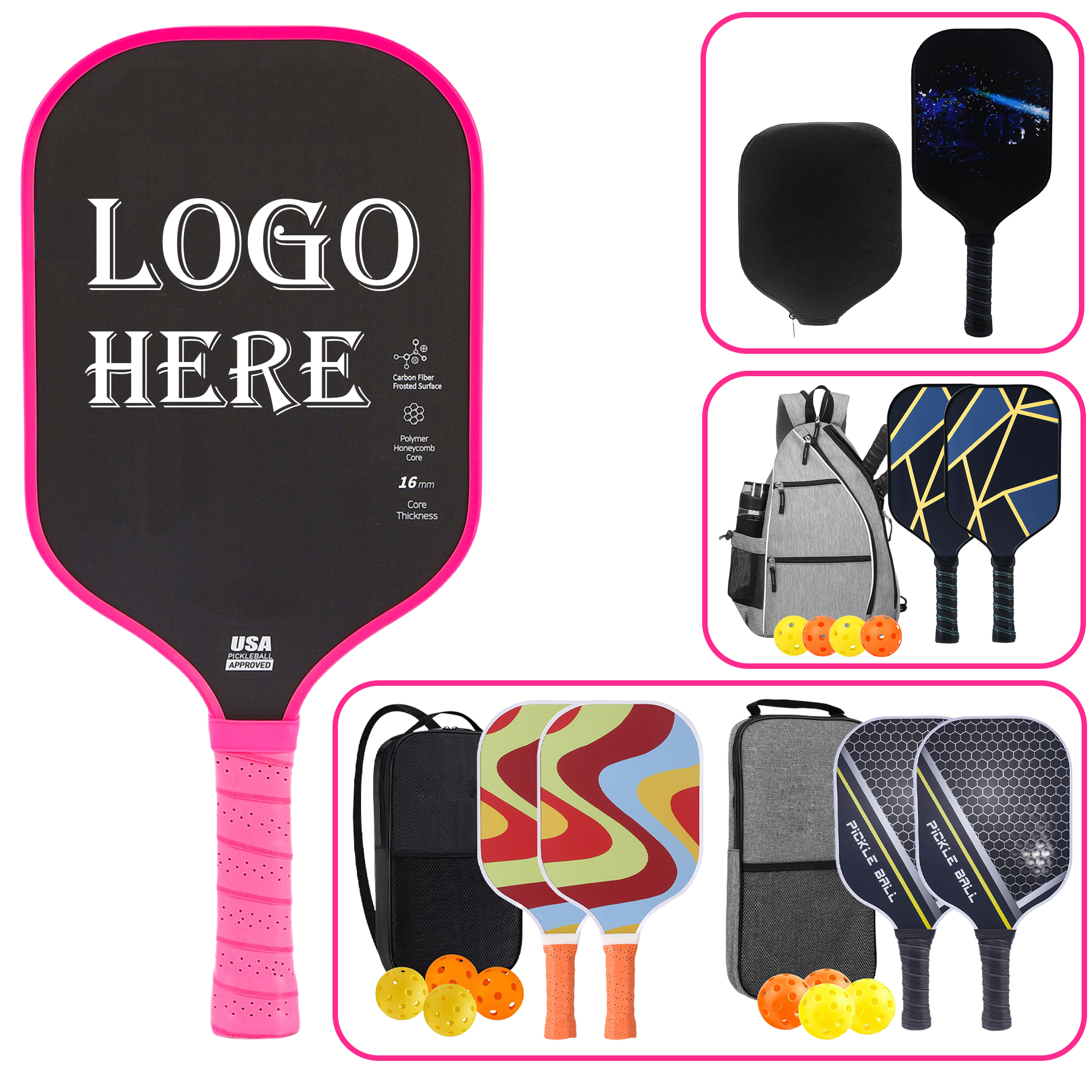 High - Performance USAAP Pickleball Paddle MOQ20 2
