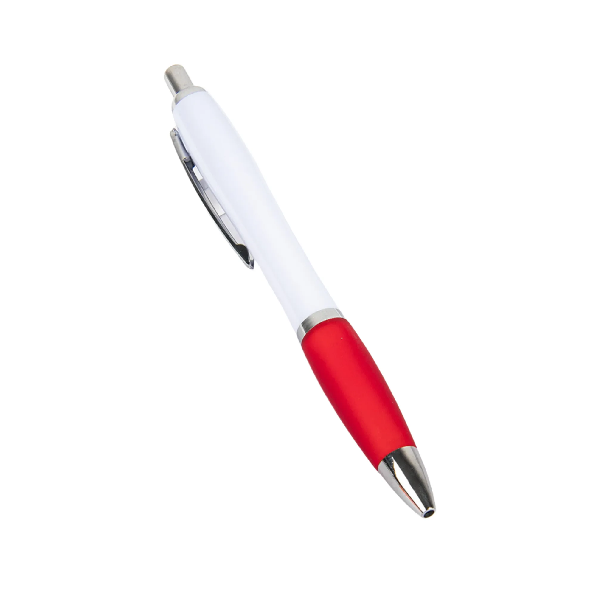 Press-Type Plastic Barrel Ballpoint Pen 5