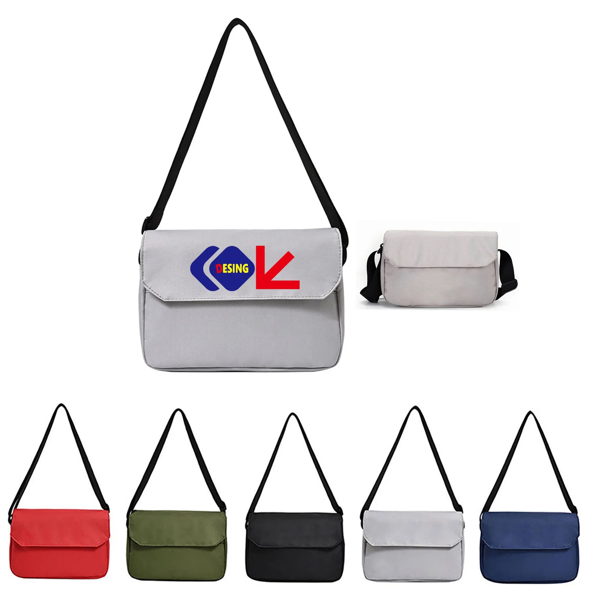 Shoulder Nylon Pouch Crossbody Bag