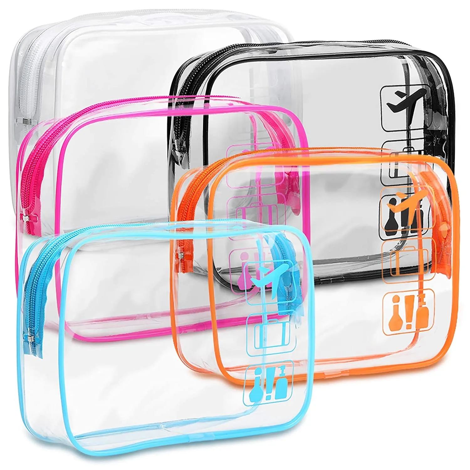Clear Travel Cosmetic Bag 1