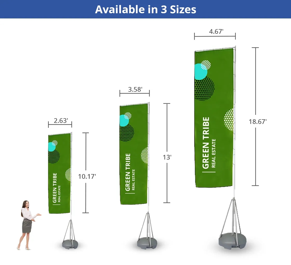 Giant Flag Pole (2.63ft x 10.17ft) 2