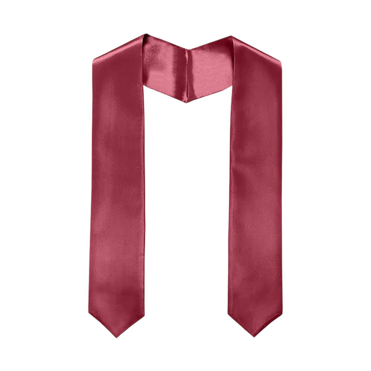 Satin Graduation Stole with 59 Inch Length and Glossy Finish 12