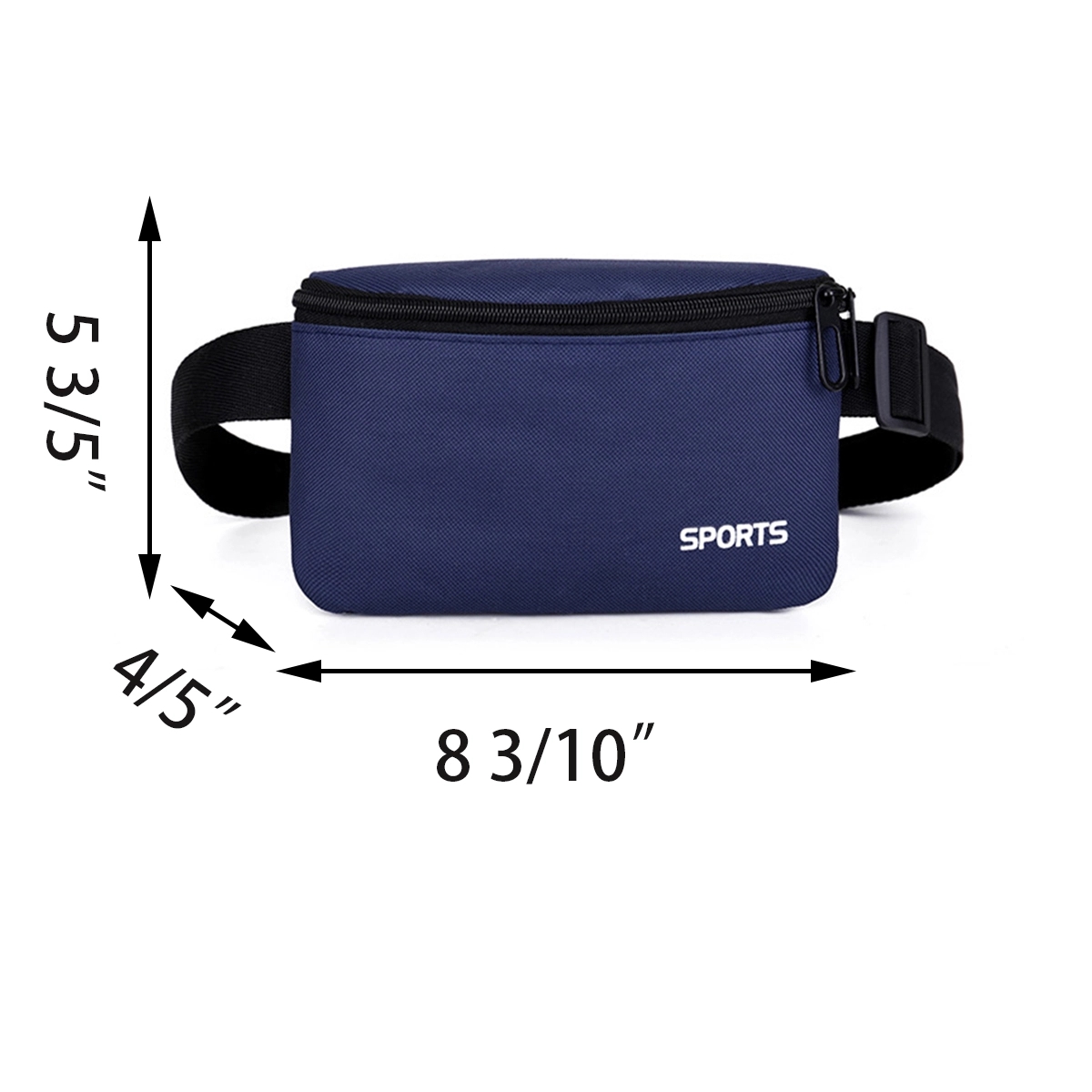 Polyester Water Resistant Waist Sport Bag 3