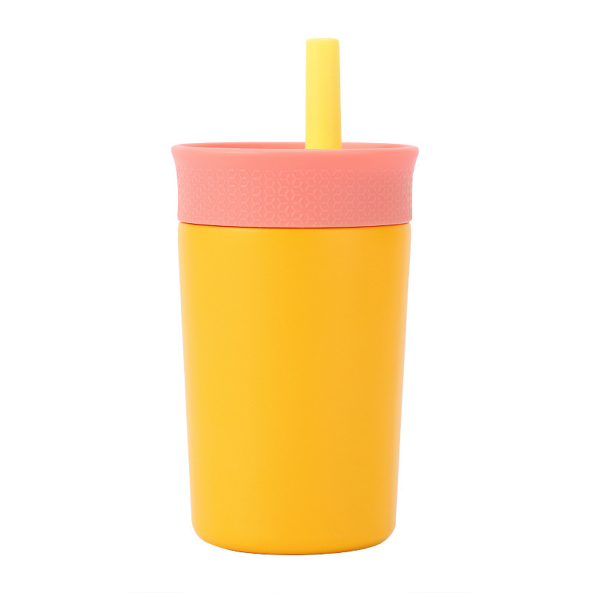 12oz Coffee Cup Mug Stainless Steel Insulation With Straw 2