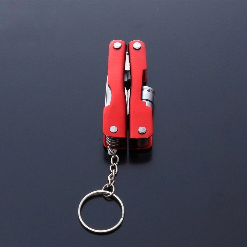 Multi-function Folding Tools Keychain 7
