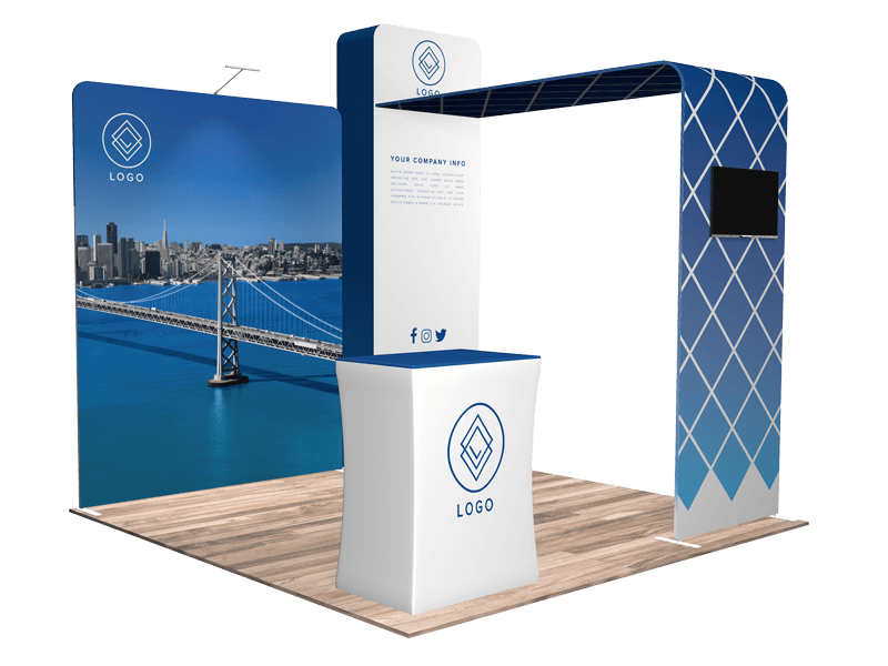 Quick N Fit Trade Show Display Booth 1101