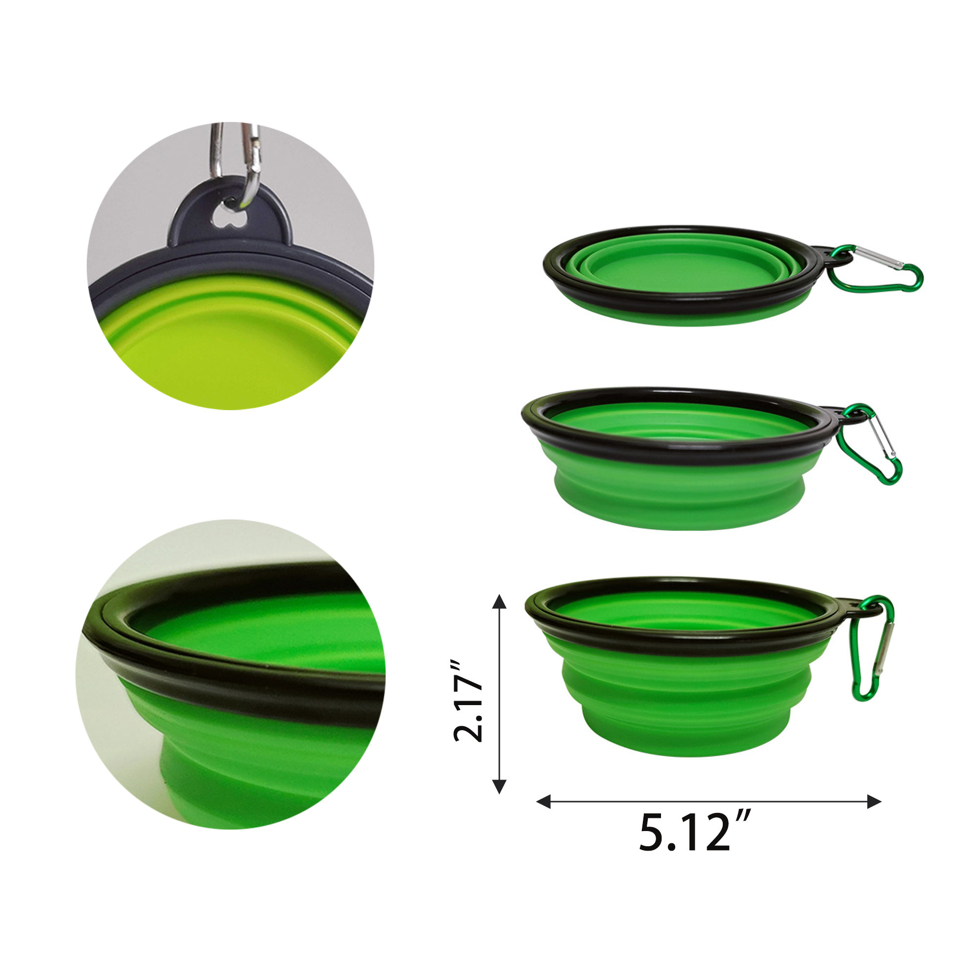 Foldable Pet Bowl MOQ 50 3