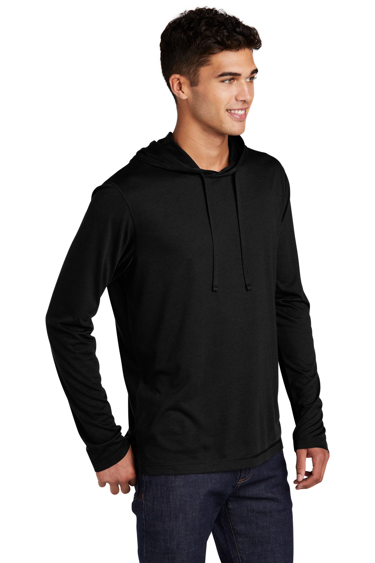 PosiCharge Tri-Blend Wicking Long Sleeve Hoodie