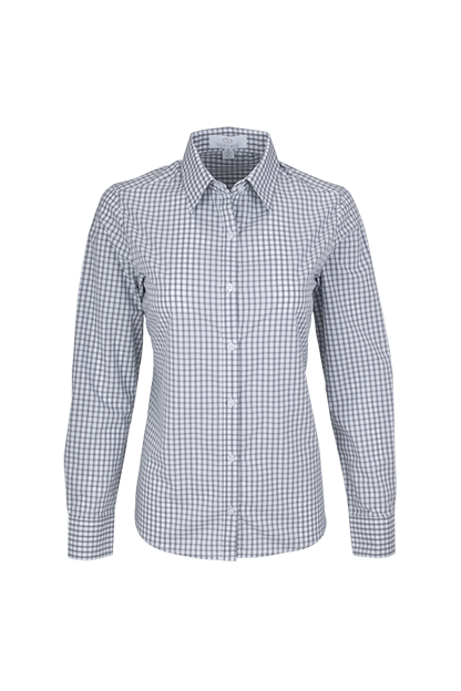 Women’s Easy-Care Gingham Check Shirt 1