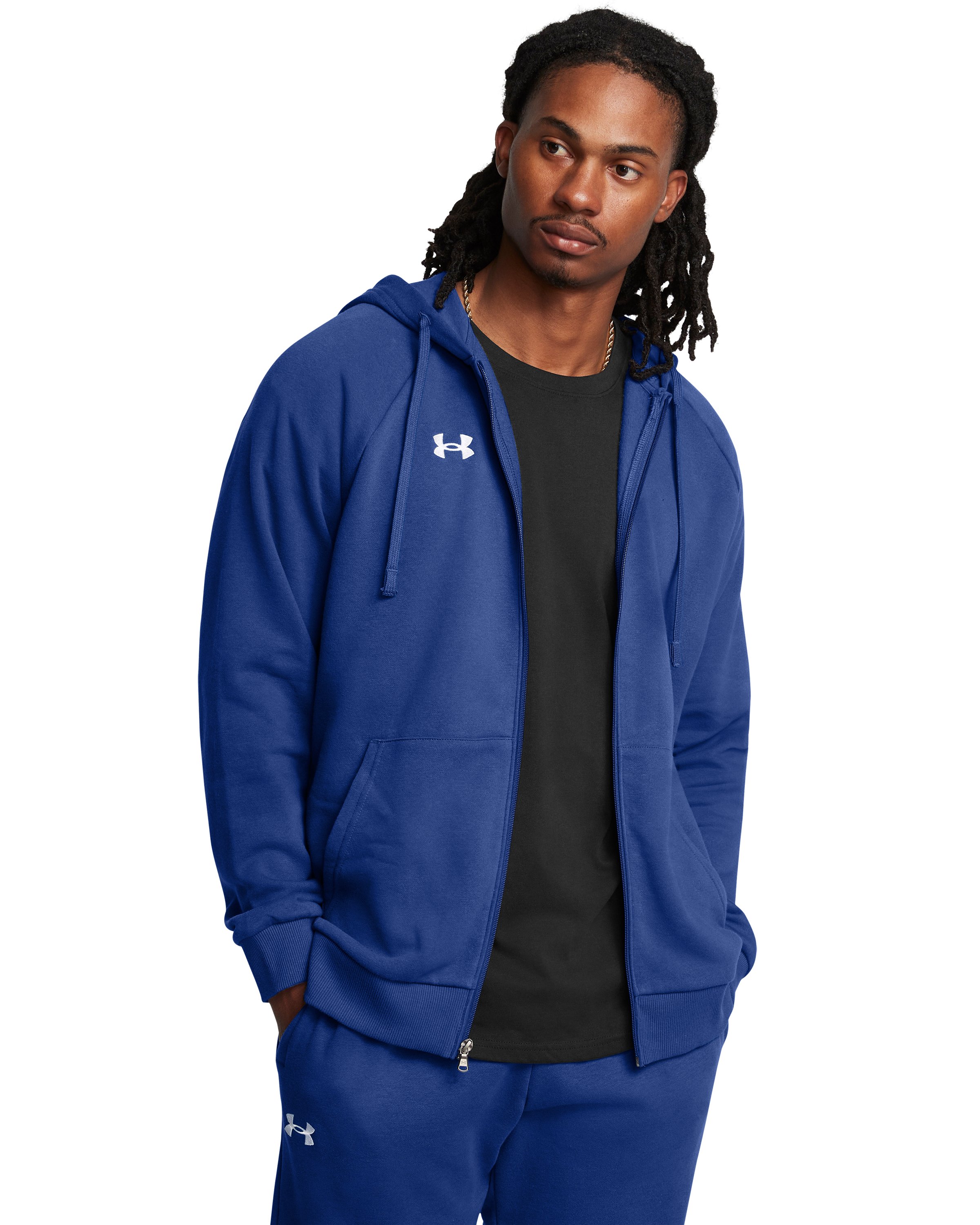 UA Rival Fleece Men's Full-Zip Hoodie 4
