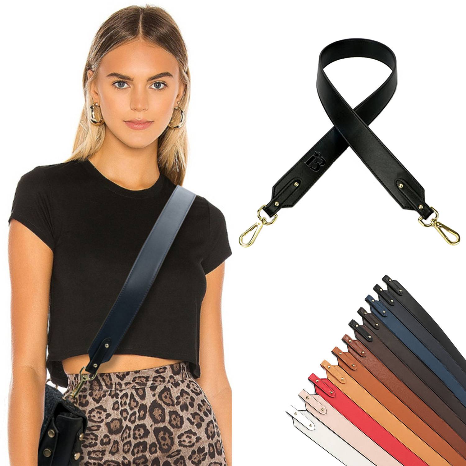 PU Leather Purse Adjustable Strap 2