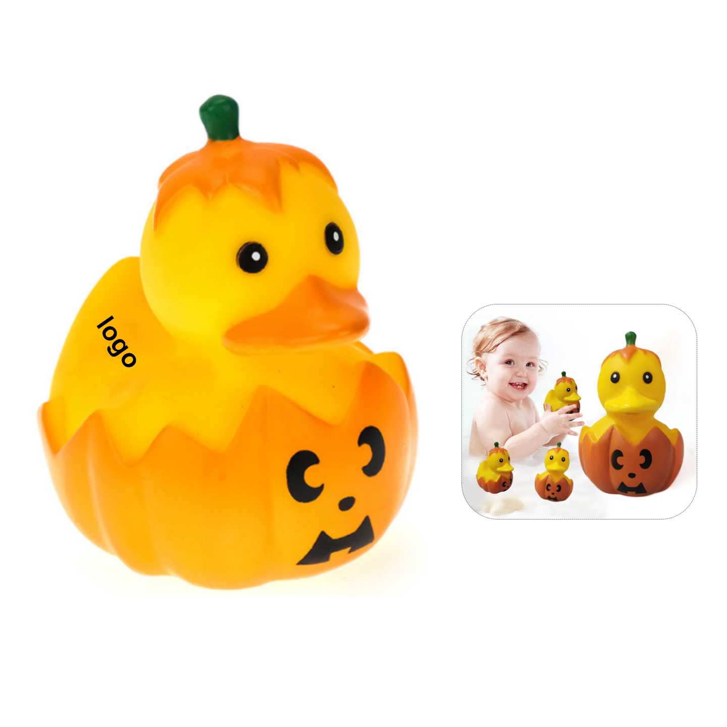Pumpkin Rubber Duck 2