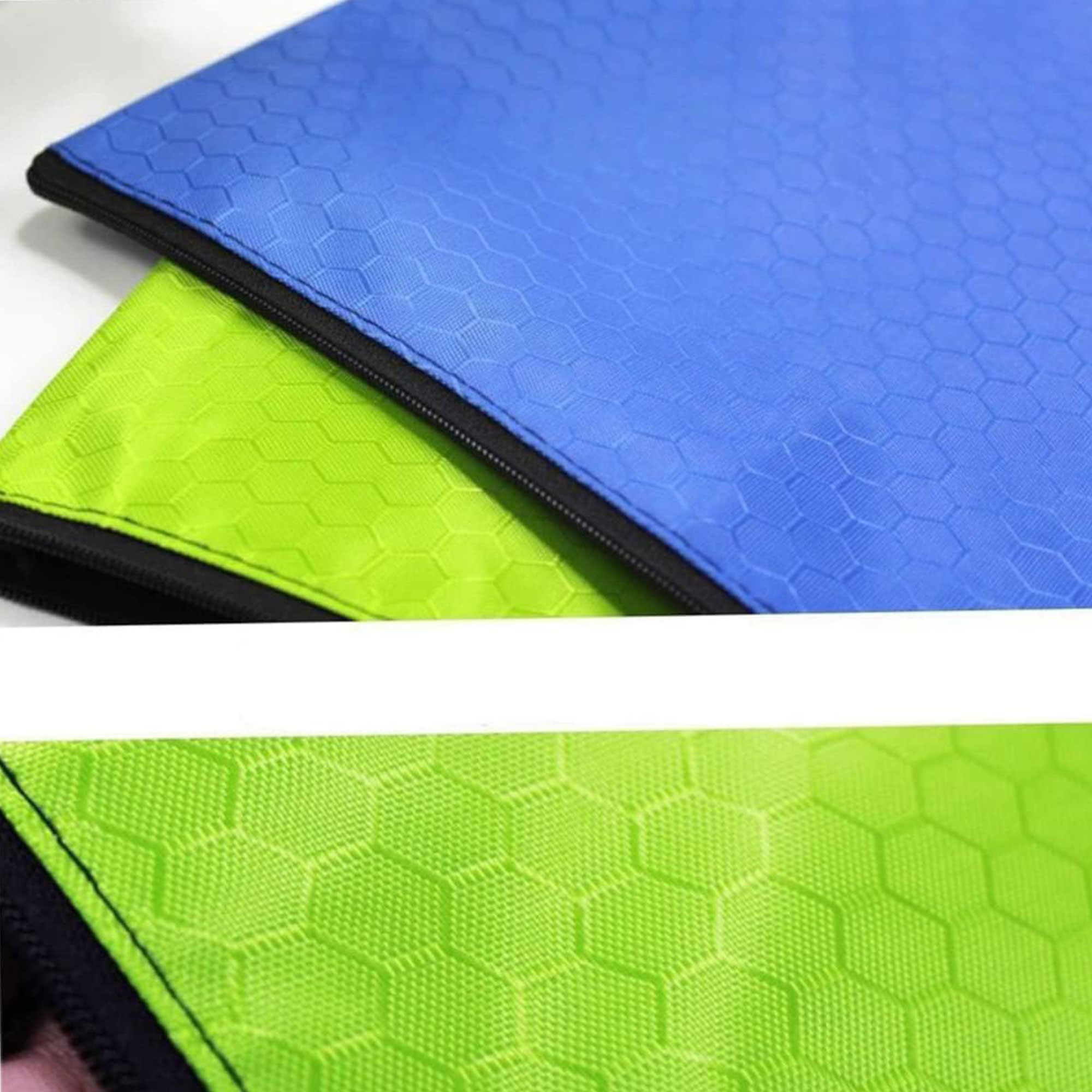 Colorful Zipper Pouches With Logo Space 3