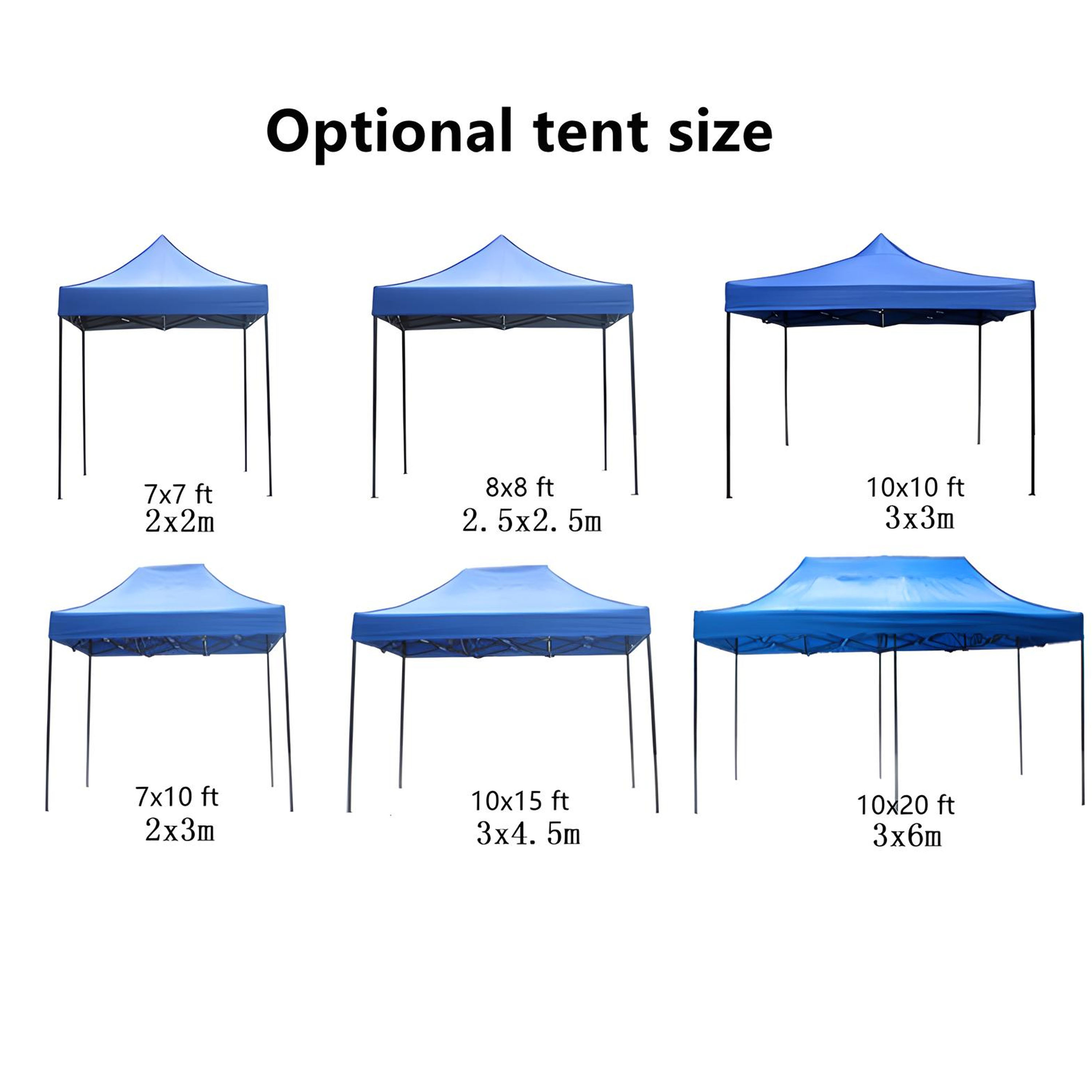 10' x 10' Canopy Tent - Vibrant Custom Design 1