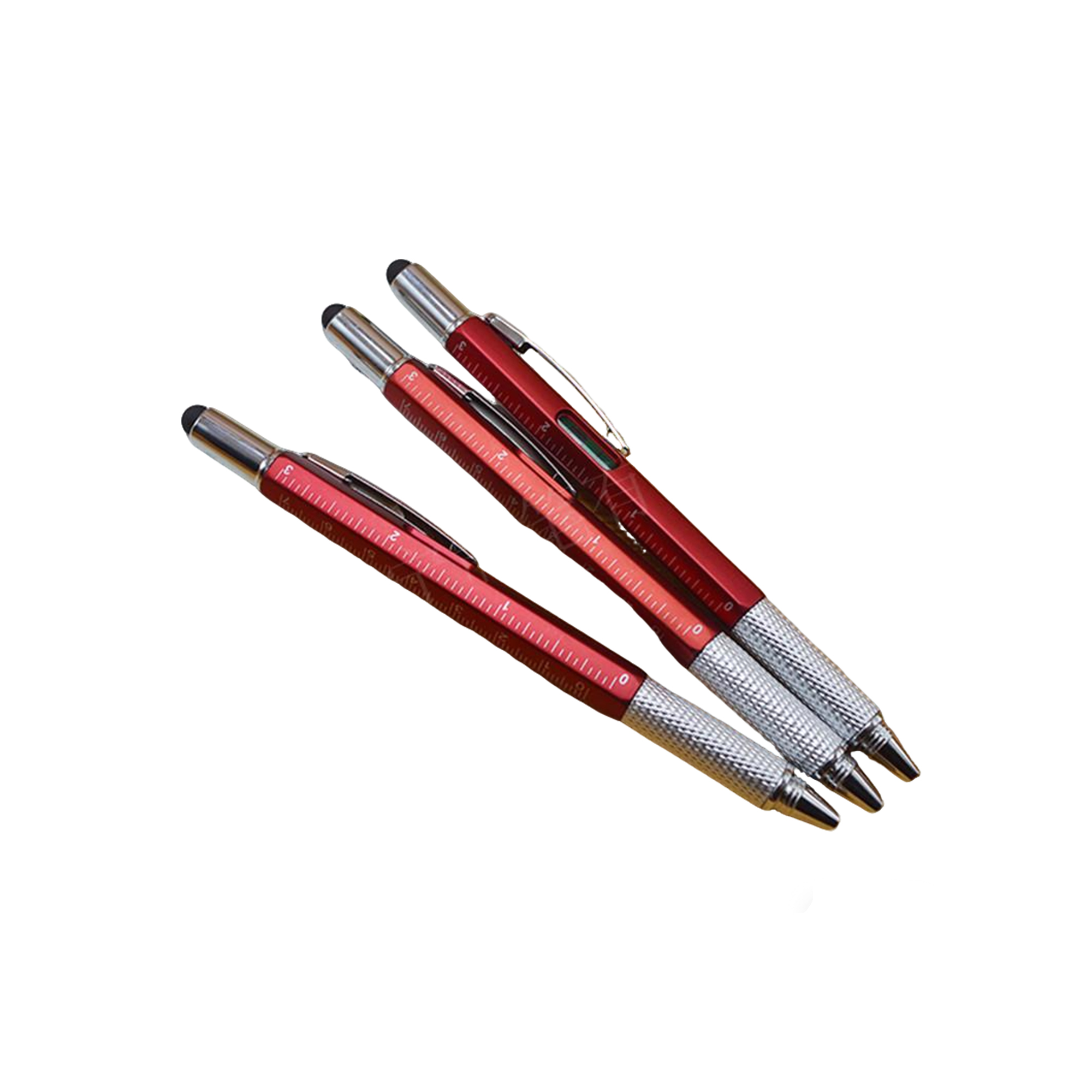 Six Function Multitool Ballpoint Pen With Stylus 3