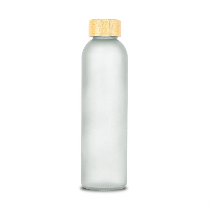 Beverly Glass Water Bottle 24 oz, custom glassware with logo imprint 8