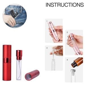 8ml Lipstick Shaped Spray Dispenser Bottle With Eco Friendly Glass 14