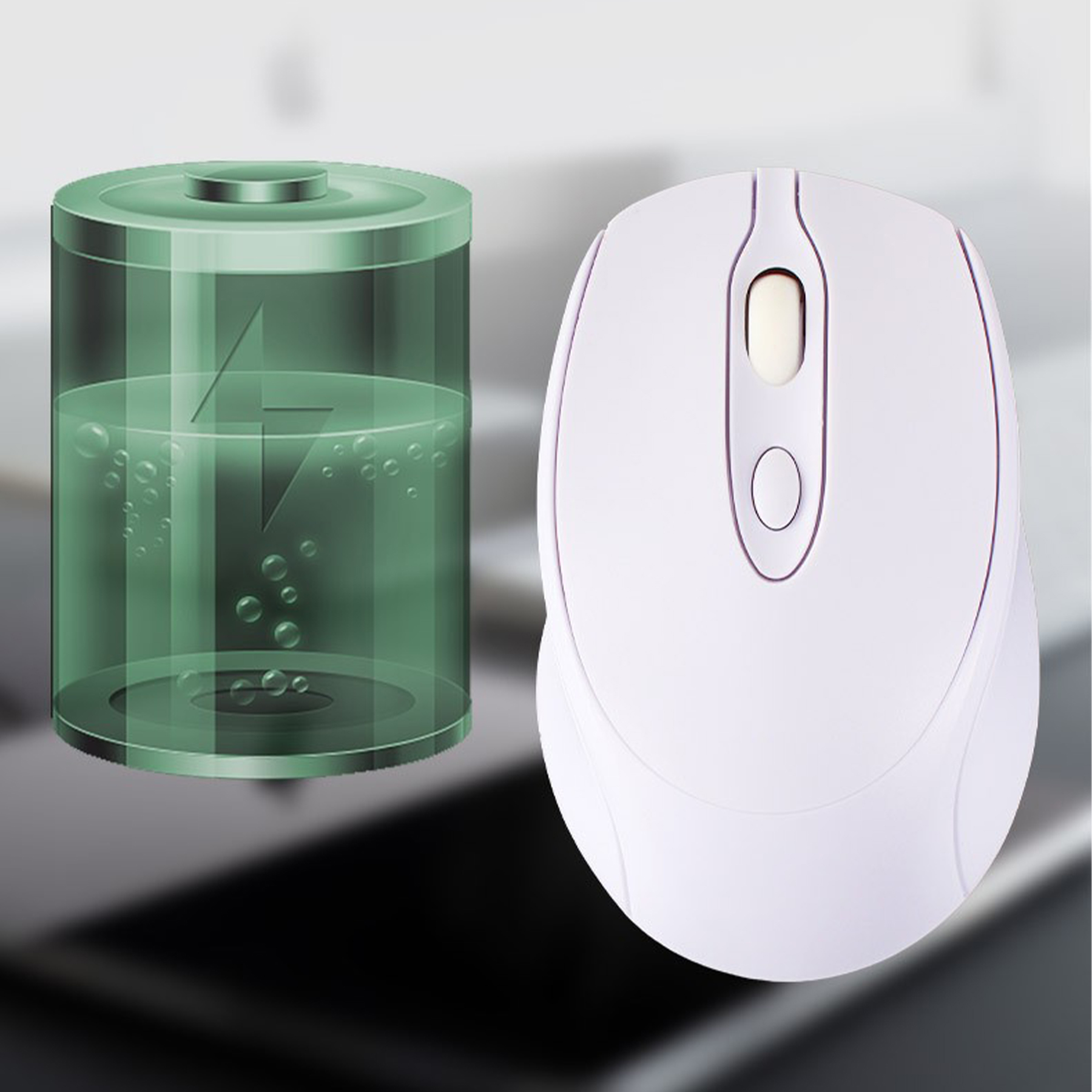 Plastic Silent Office Mouse 7