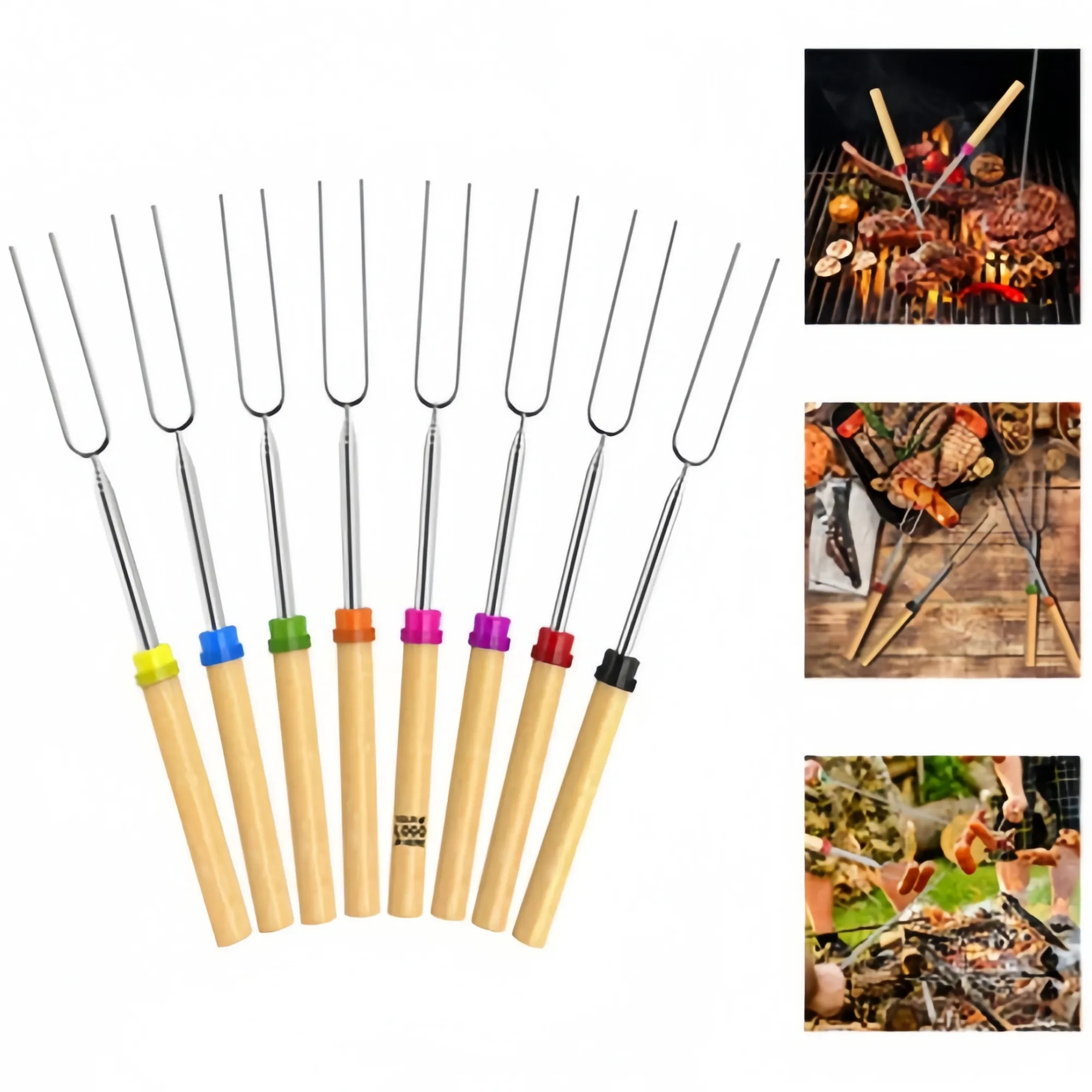 Telescoping Roasting Fork 2