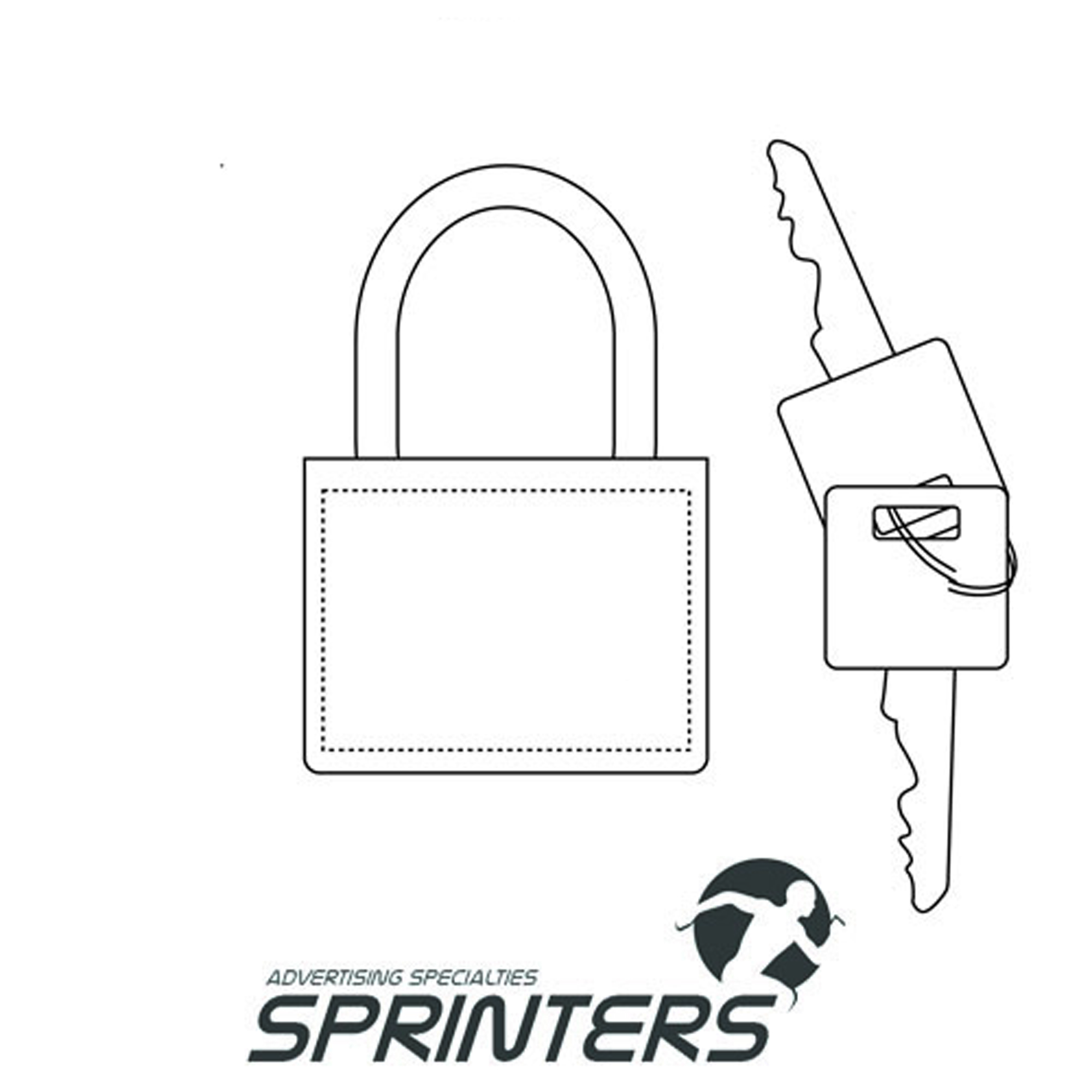 Lockout Padlock With 2 Keys 4