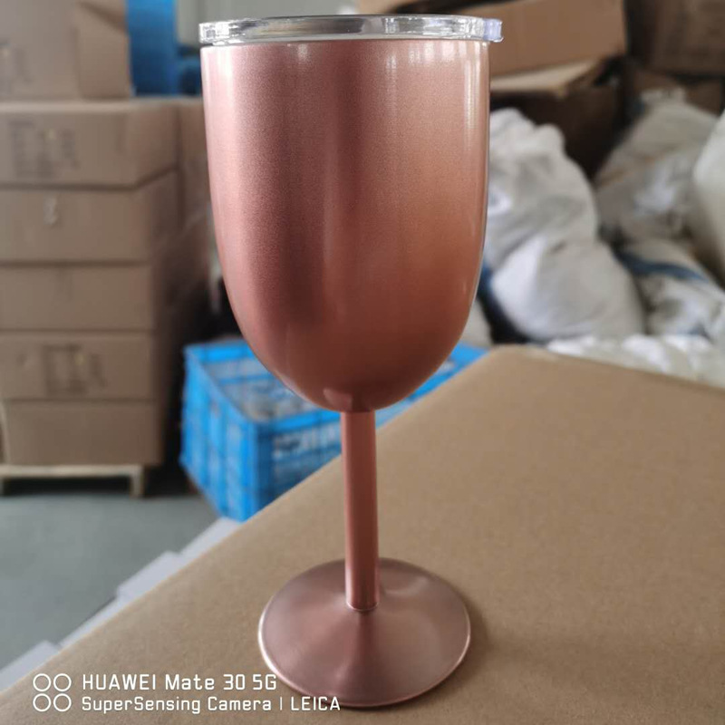 Stainless Steel Bar Restaurant Wine Glass 12