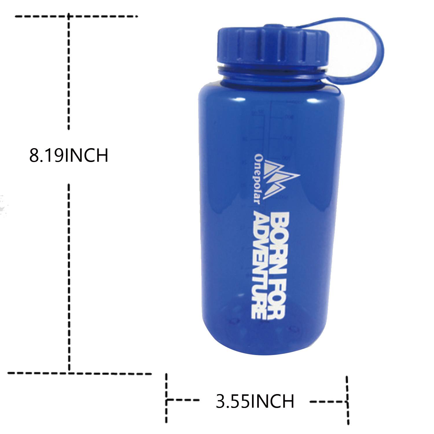 Classic Plastic Sports Water Bottle 2