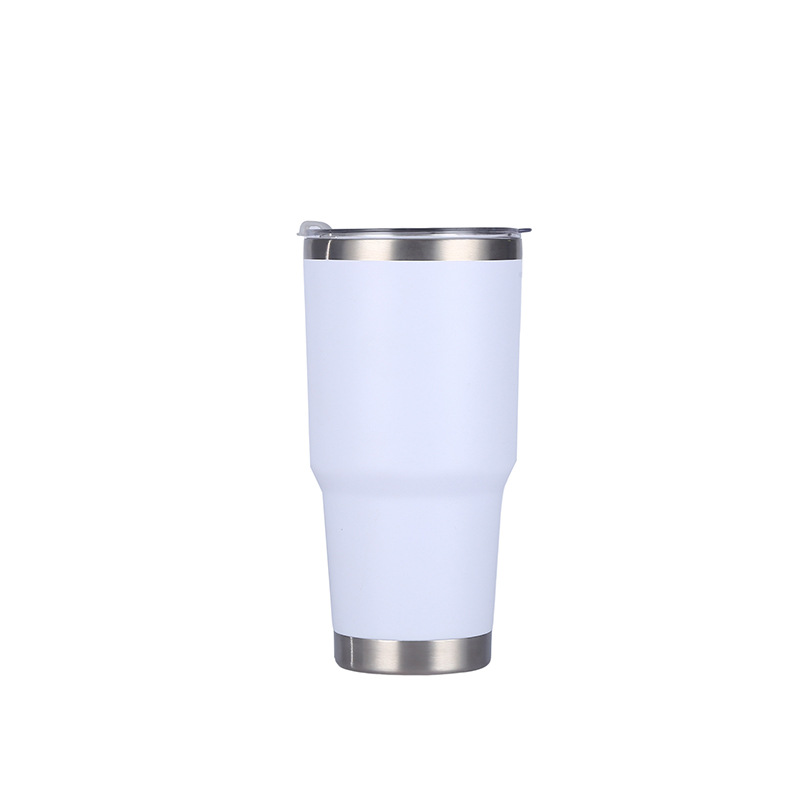 30oz Insulated Tumbler w/Lid Durable Insulated Coffee Mug 32