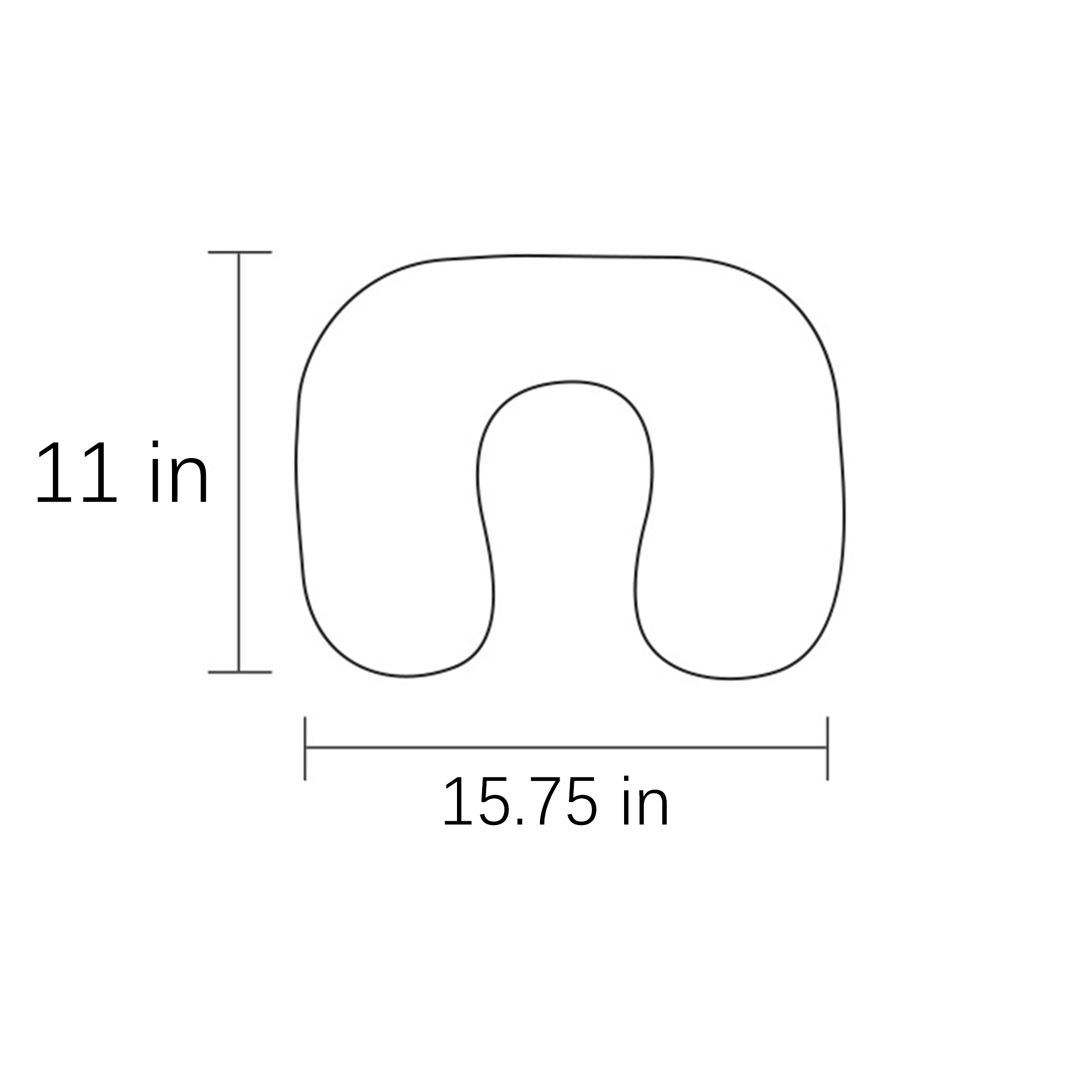Portable Inflatable Press U-pillow 6