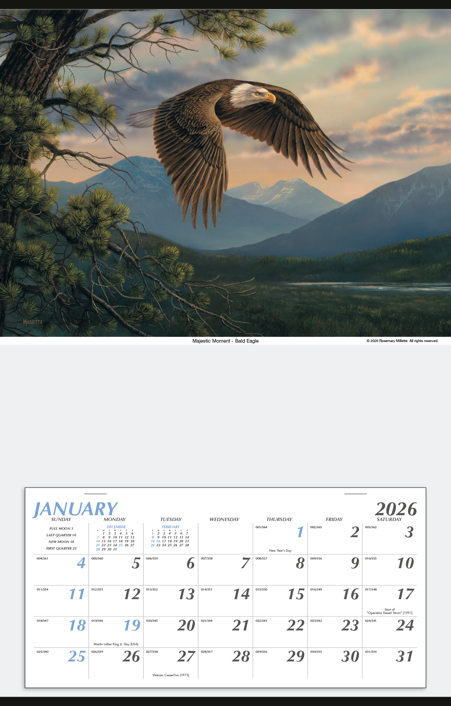 Triumph® Calendars Large Hanger Calendar 39