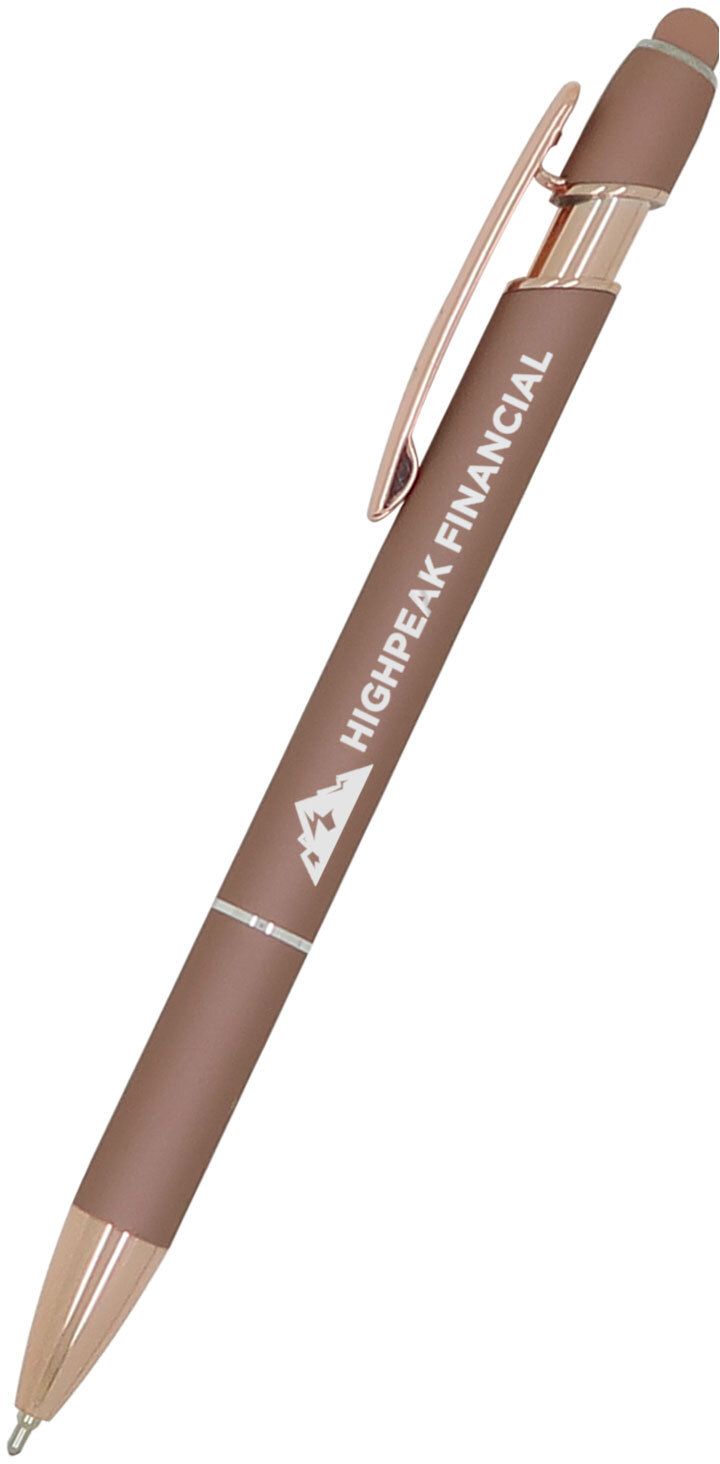 ULTIMA ROSE GOLD ACCENT STYLUS PEN 14
