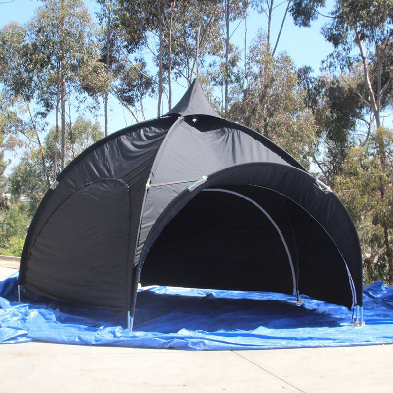Action Tent Arch Dome Tent 10' Dia. with Standard Side Wall x 1 2