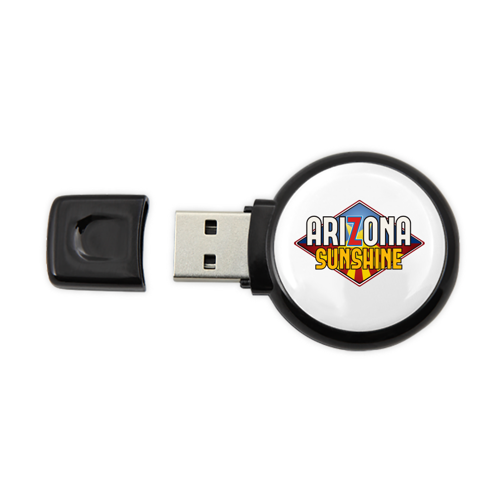 Moosehart Round Dome Logo Showcase USB 5