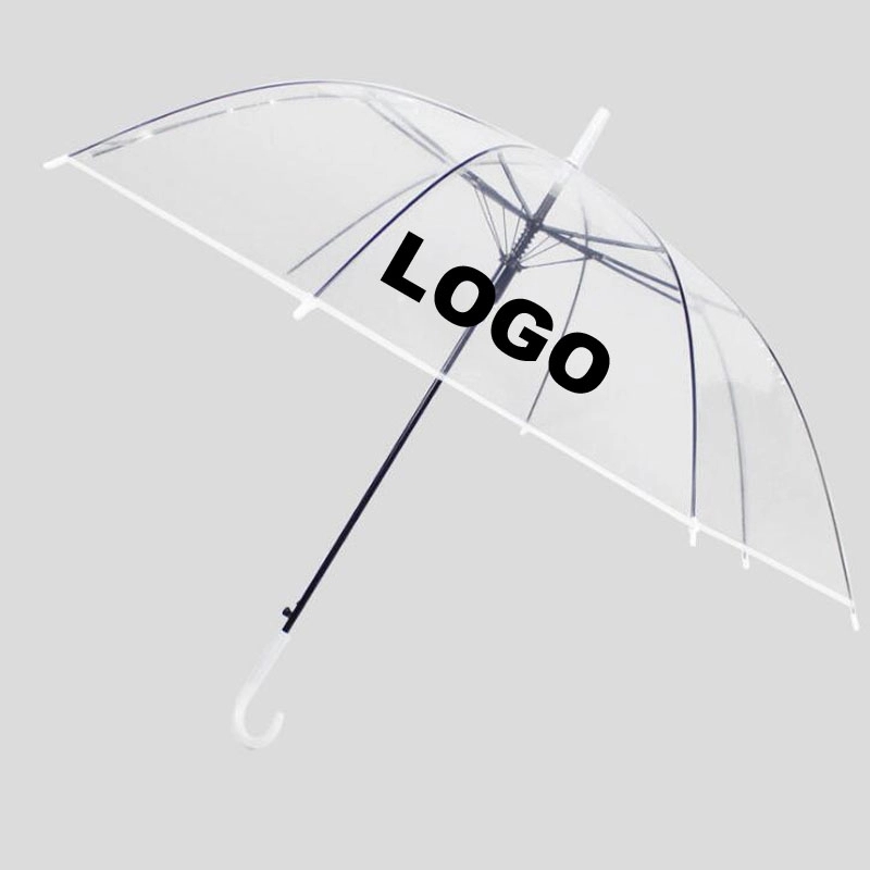 Custom Windproof Clear Umbrella 3