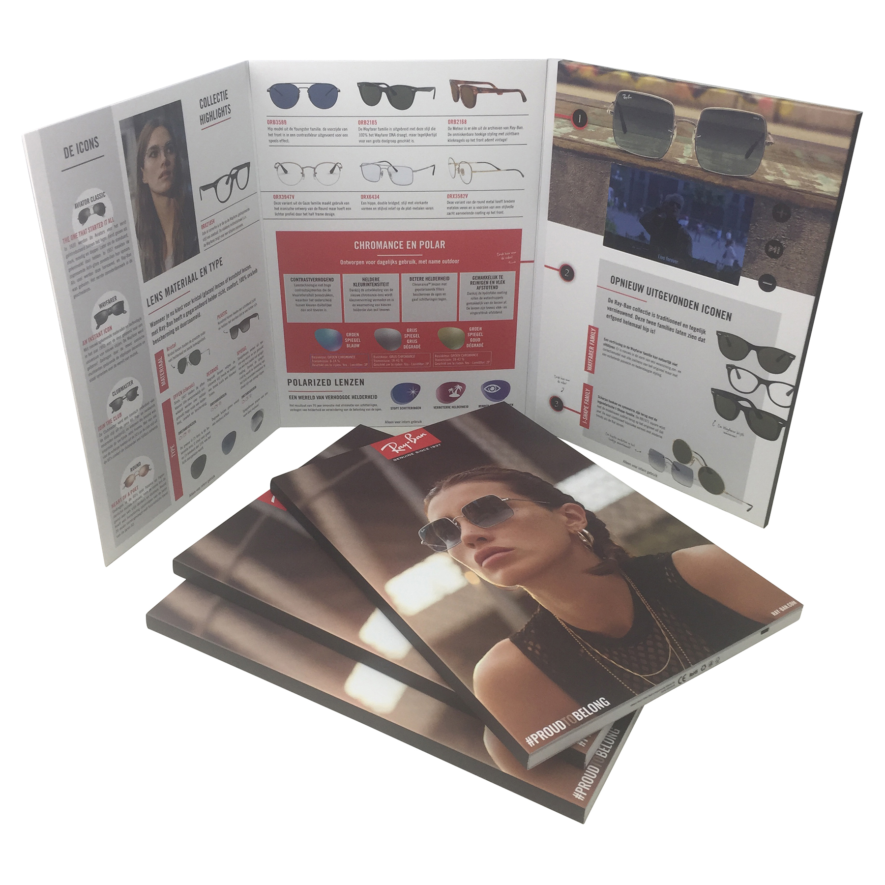 VidU 5.0" HD High-Definition Video Mailer And Brochure With Full Color Printing 12
